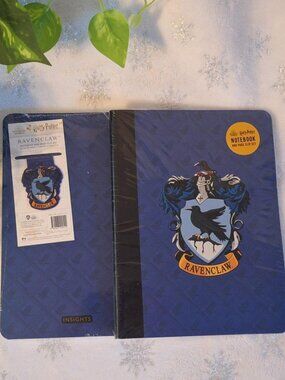 Harry Potter Ravenclaw Notebook & Page Clip| Ravenclaw Crest | Journal | NWT
